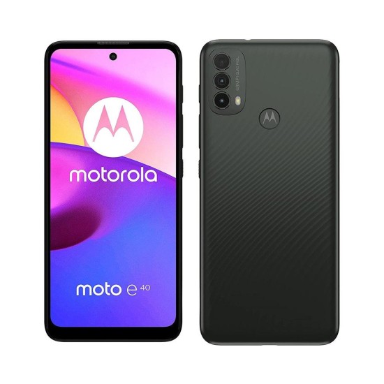 Motorola Moto E40 (XT2159-3) 4GB/64GB 6,5" Cinza Carbono